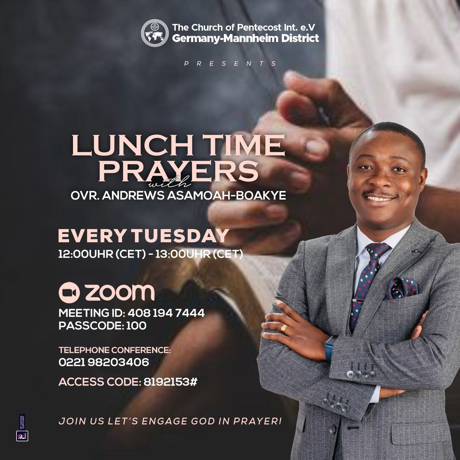 Lunch Time Prayers Flyer
